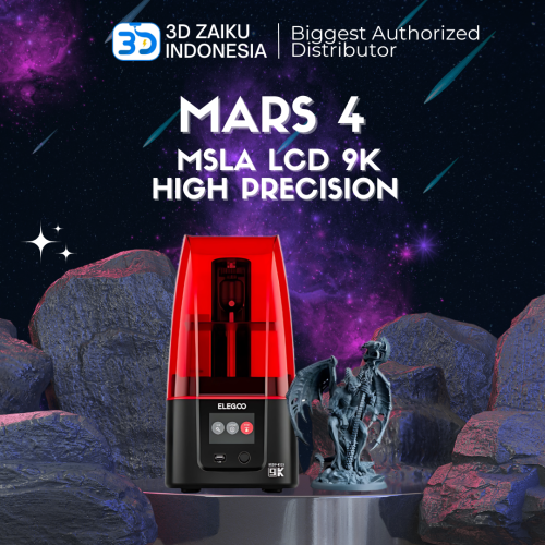 ELEGOO Mars 4 MSLA LCD 9K High Precision 3D Printer Resin Ultra Quiet